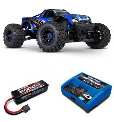 Pack Traxxas Wide-Maxx Rock n Roll + Chargeur + batteries 4s 5000 mAh