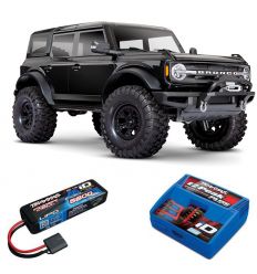 Pack Traxxas TRX-4 Bronco 2021 Orange + Chargeur + Lipo 2s 5800