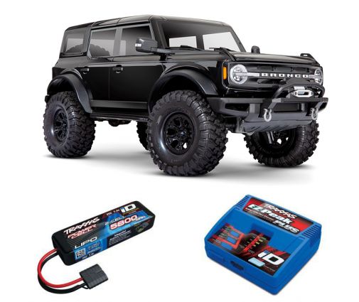 Pack Traxxas TRX-4 Bronco 2021 Orange + Chargeur + Lipo 2s 5800