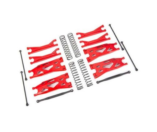 Kit de suspension large rouge – X-MAXX WIDEMAXX ( TRX7895R )