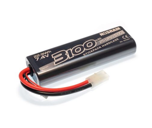 Batterie Lipo 2s 3100 mAh Connecteur Tamiya ( 	NOS999301-TAM )