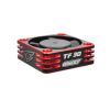 Team Corally - Ultra High Speed Cooling Fan TF-30 w/BEC connector - 30mm - Color Black - Red ( C-53110-1 )