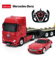 Rastar Mercedes-Benz Actros 1/26 - AMG GT 1/24 ( RS74940 )