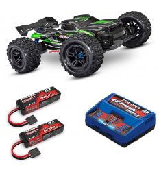 Traxxas Sledge 6S Brushless TSM 1/8 Bleu ( TRX95076-4-BLUE )