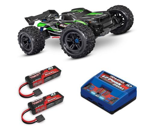 Traxxas Sledge 6S Brushless TSM 1/8 Bleu ( TRX95076-4-BLUE )