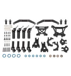 Upgrade kit de transmission renforcé Noir – HOSS/SLASH/RUSTLER 4X4 ( TRX9080 )