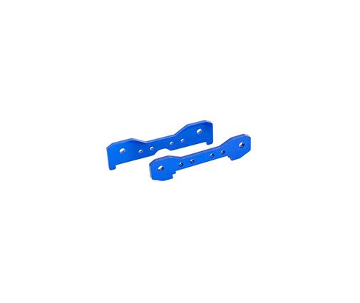 Supports Alu de tirants arrières anodisés Bleu (X2) – SLEDGE ( TRX9528 )