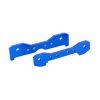 Supports Alu de tirants arrières anodisés Bleu (X2) – SLEDGE ( TRX9528 )