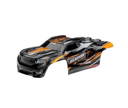 Carrosserie Peinte et décorée Orange – SLEDGE ( TRX9511T )