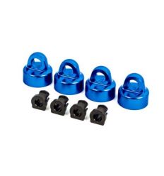 Bouchons d'amortisseur Alu anodisé bleu GT-MAXX (X4) – SLEDGE ( TRX9664X )