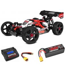 Pack Team Corally Python + Chargeur RC Plus + 2 batteries 3s 5400 mAh