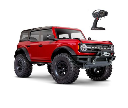 Traxxas TRX-4 Ford Bronco 2021 4x4 1/10 Rouge 92076-4-RED - Vosges Modélisme