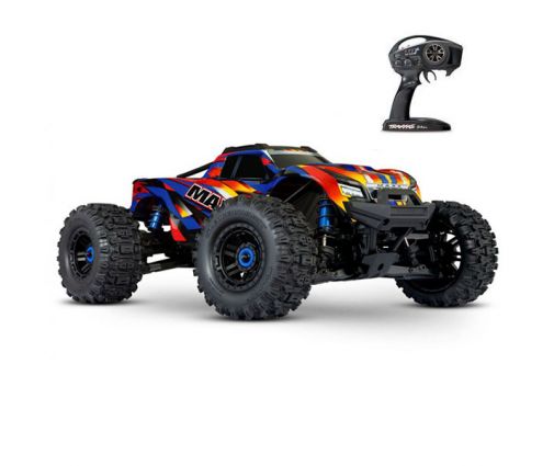 Traxxas Wide-Maxx 4S Brushless TSM 1/10 Jaune ( TRX89086-4-YLW )