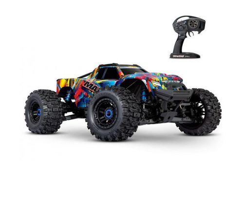 Traxxas Wide-Maxx 4S Brushless TSM 1/10 Rock n Roll 89086-4-RNR - Vosges  Modélisme