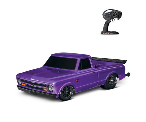 Traxxas Drag Slash - 4x2 - 1/10 VXL Brushless TQi 2.4GHZ - TSM - Violet