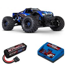 Pack Traxxas Wide-Maxx Rock n Roll + Chargeur + batteries 4s 5000 mAh