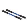 Biellettes de carrossage arrière Alu anodisées bleues (X2) – SLEDGE ( TRX9548X )