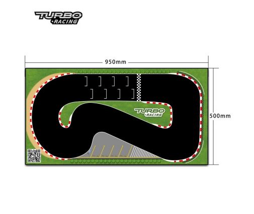 Piste pour Turbo Racing Micro Rally (40x90 cm) ( TB-760020 )