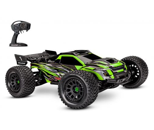 Traxxas Voiture Télécommandée Sledge 4WD 1/8 Electric Monster Argenté