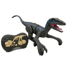 T2M Raptosaurus Vélociraptor Bleu dinosaure télécommandé ( T4938 )