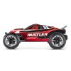 Traxxas Rustler- 4x2 -LED - 1/10 Brushed Stadium Truck TQ 2.4GHZ Bleu ( TRX37054-61-BLU )