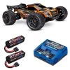 Pack Traxxas XRT 8s Orange + Chargeur + 2 batteries 4s 6700 mAh