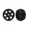 Jantes 1,0 noires (X2) – TRX-4M Bronco ( TRX9770 )