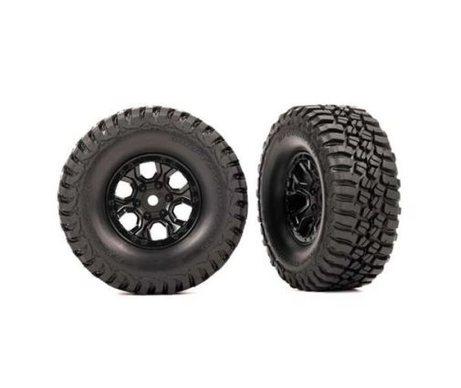 Roues montées collées BFGOODRICH MT TA KM3 1,0 (X2) – TRX-4M Bronco ( TRX9774 )