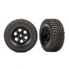 Roues montées collées BFGOODRICH MT TA KM3 1,0 (X2) – TRX-4M Bronco ( TRX9774 )