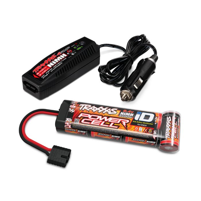 Chargeur DC 12v Ni-Mh 4A 297 pour batterie traxxas