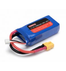 Batterie Lipo 3s 1300 mAh avec connecteur XT60 ( JW820512 )