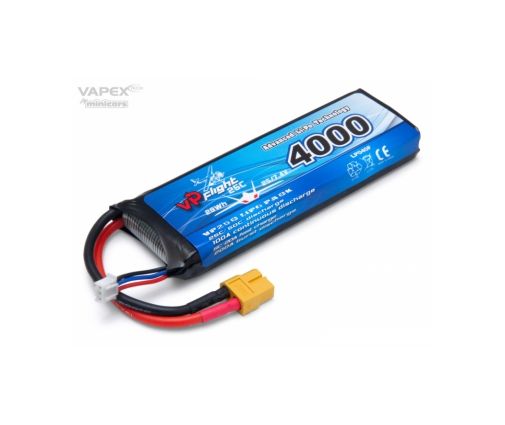 Batterie Lipo 2s 4000 mAh avec connecteur XT60 ( VPLP040FXT )