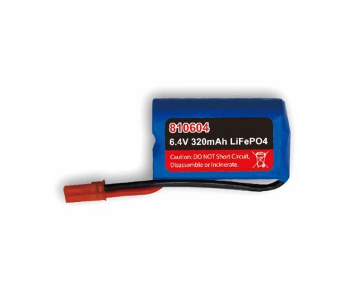 Batterie Li-Fe 6.4v 320 mAh JST ( JW810604 )