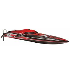 Bateau radiocommandé Josway Alpha 1000mm Rouge Brushless ( JW8901)