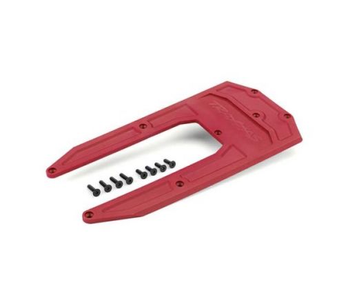 Plaque de protection chassis rouge – SLEDGE ( TRX9623R )