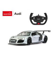 Rastar AUDI R8 LMS 1/14 Gris Metal ( RS47500-SLV )