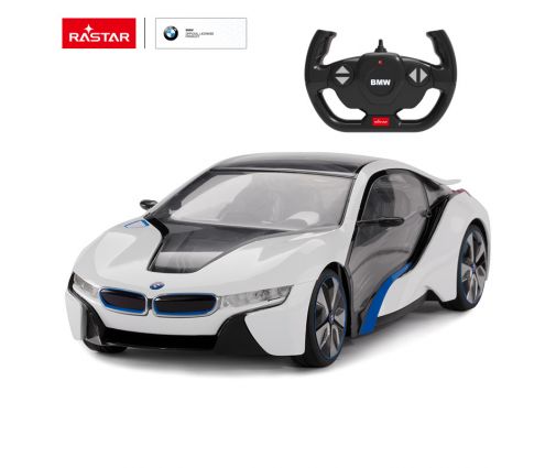 Rastar BMW i8 1/14 Blanche ( RS49600-WHT )