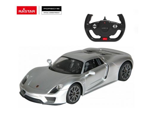 Rastar Porsche 918 Spyder 1/14 ( RS70700-SLV )