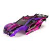 Carrosserie Rustler 4x4 peinte et décorée rose/violette Traxxas 6734P