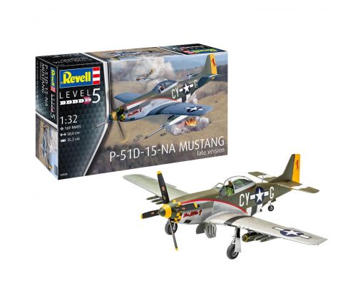 P-51D-15-Na Mustang Late Version ( 3838 )