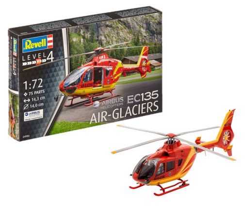 Revell Airbus Helicopters Ec135 "Air-Glaciers" ( 04986 )