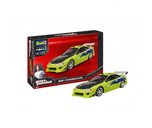 Revell Fast & Furious Brian'S 1995 Mitsubishi Eclipse  ( 07691 )