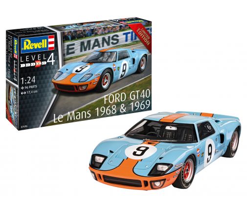 Revell Ford Gt 40 Le Mans 1968 & 1969 ( 07696 )