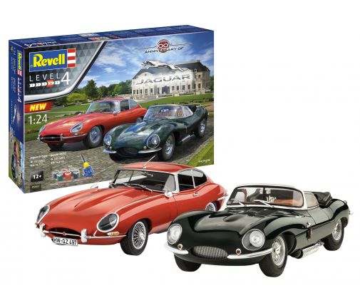 Revell Coffret Cadeau 100 Ans De Jaguar ( 05667 )