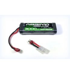 Batterie Nosram Nimh 3000 mAh à prise tamiya