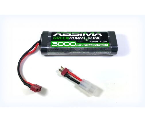 Batterie Nimh 7.2v 1800 mAh T2M Tamiya - Vosges Modélisme