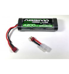 Batterie Nosram Nimh 4000 mAh à prise tamiya