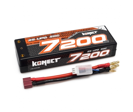 Batterie Konect 2s 7.4V 7200Mah