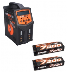 Pack Produo + 2 x Lipo 2s 7200 mAh
