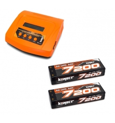 Pack Multi80RS + 2 Lipo 2s 7200 mAh